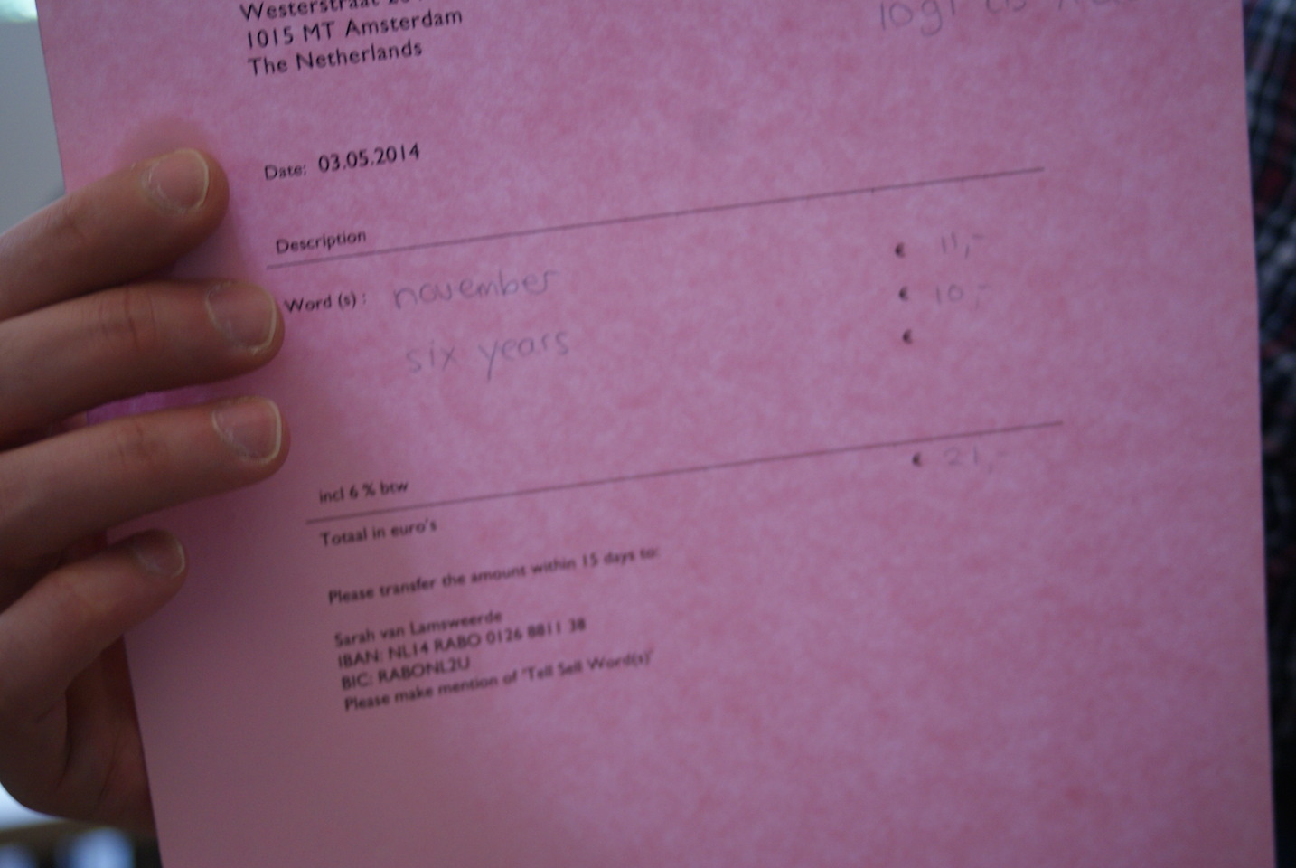 Sarah van Lamsweerde